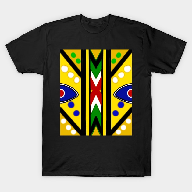 Kente Kinte cloth iii traditional indigenous pattern design inspired by Ghanaian kenten weaving T-Shirt by Artonmytee